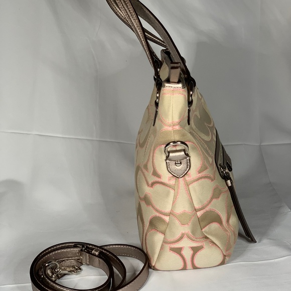 COACH DAISY OUTLINE SIGNATURE METALLIC MIA F23940 - Picture 5 of 16